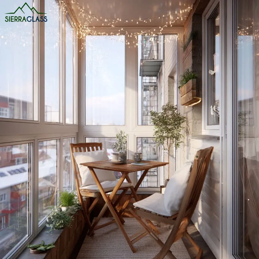 Cerrar terraza con cristal en Madrid