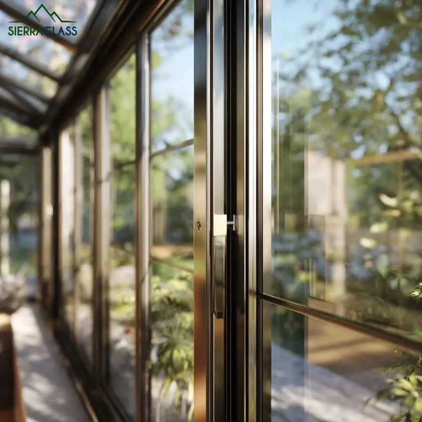 Cristal para cerramiento de terraza